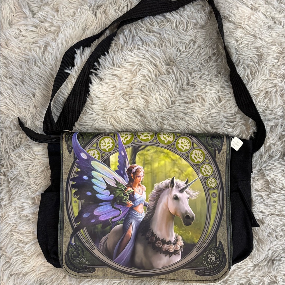 Anne Stokes Collection Messenger Bag